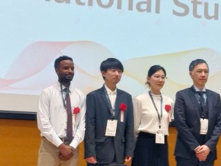 当日の様子（左端：Wondwossen Wale Tesega さん）