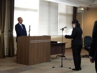 修了生代表謝辞