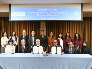 覚書（MoU）調印式　集合写真