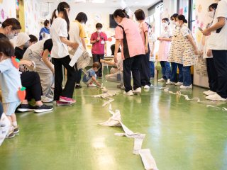 「しんぶんびりびり」ゲーム