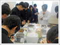 滋賀県立河瀬高校及び滋賀県立米原高校との高大連携事業を行いました。